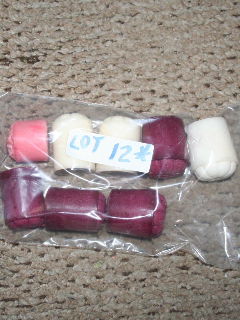 (8) Multi Color Highly Scent Disc.Paraffin Voltive Candle-Lite Early 2000 LT-12